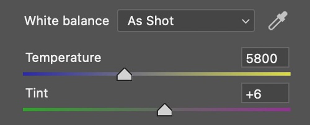 Color correction example