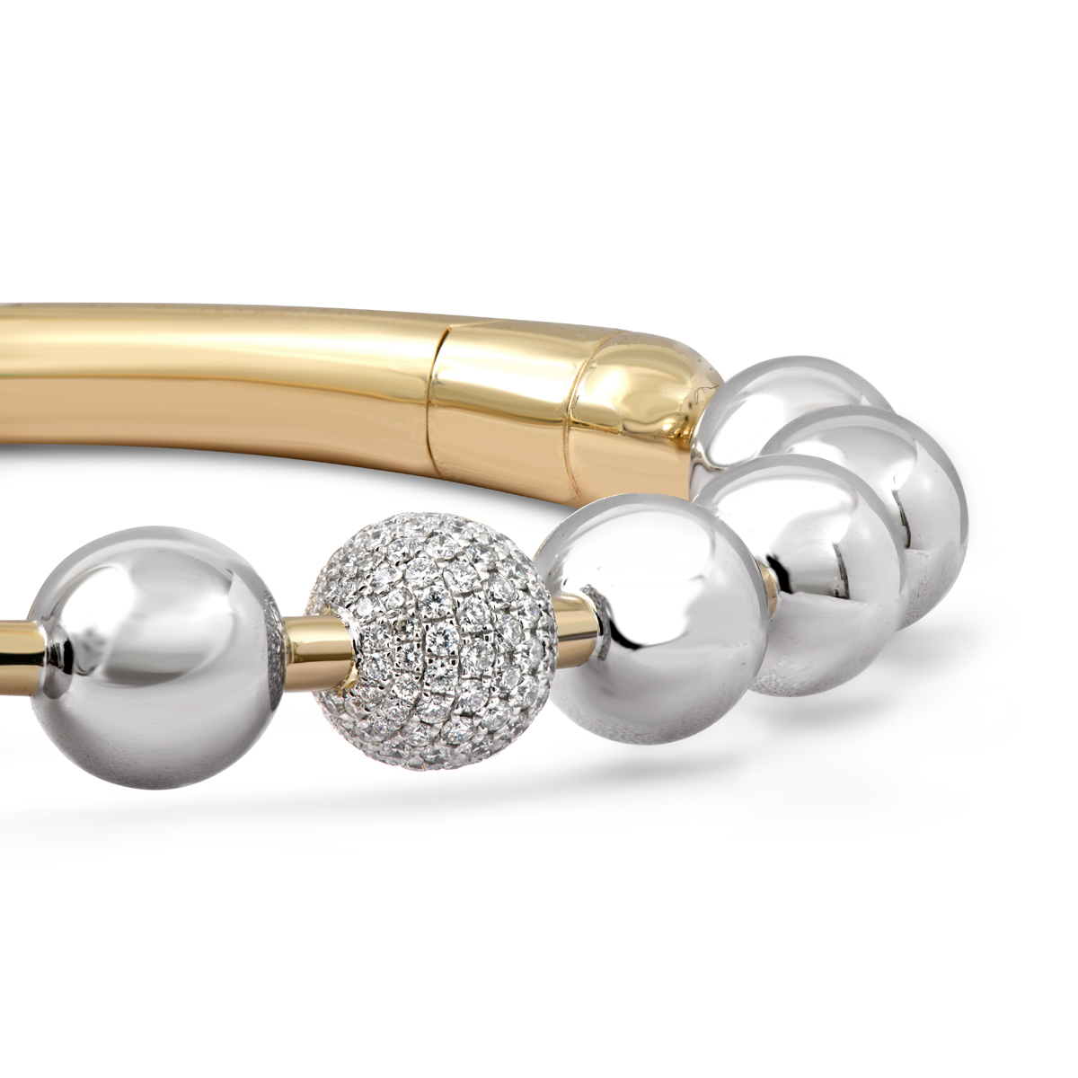 jewelry product photography on white background